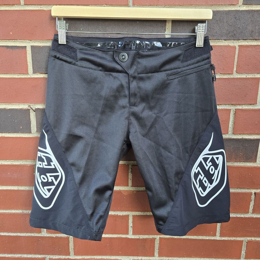 Troy Lee Designs YOUTH Sprint Cycling MTB Bike Shorts Black Size Y.28